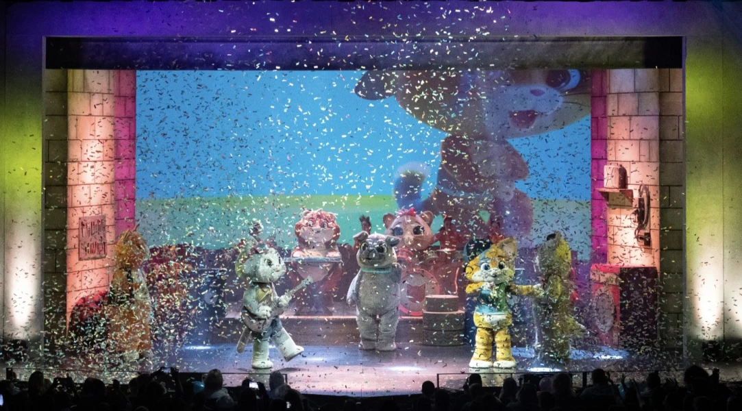 Imagen del musical 44 gatos