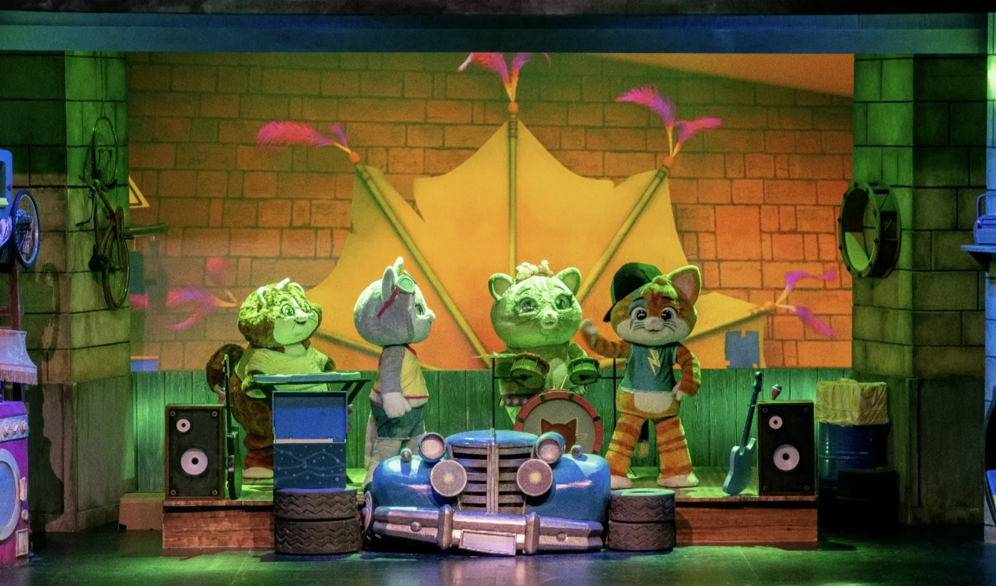 Imagen del musical 44 gatos (2026)