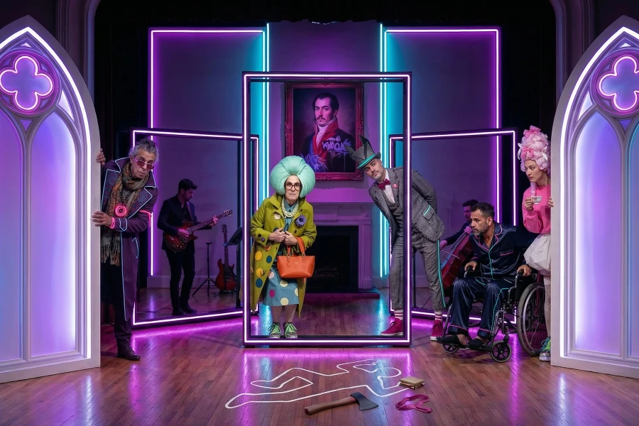 Imagen del musical La noche del gato negro