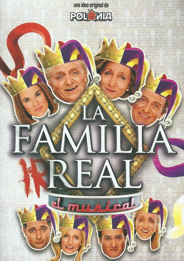 Poster del musical La familia irreal (2012)