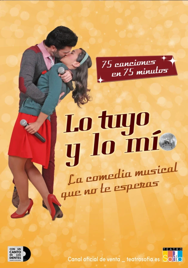 Poster del musical Lo tuyo y lo mío