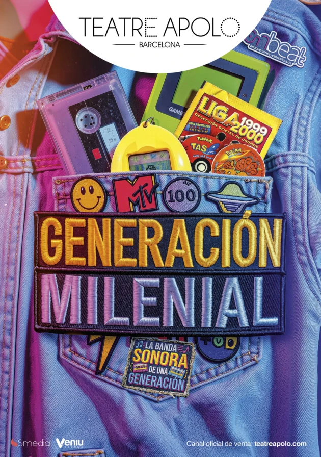 Poster del musical Generación milienial (2026)