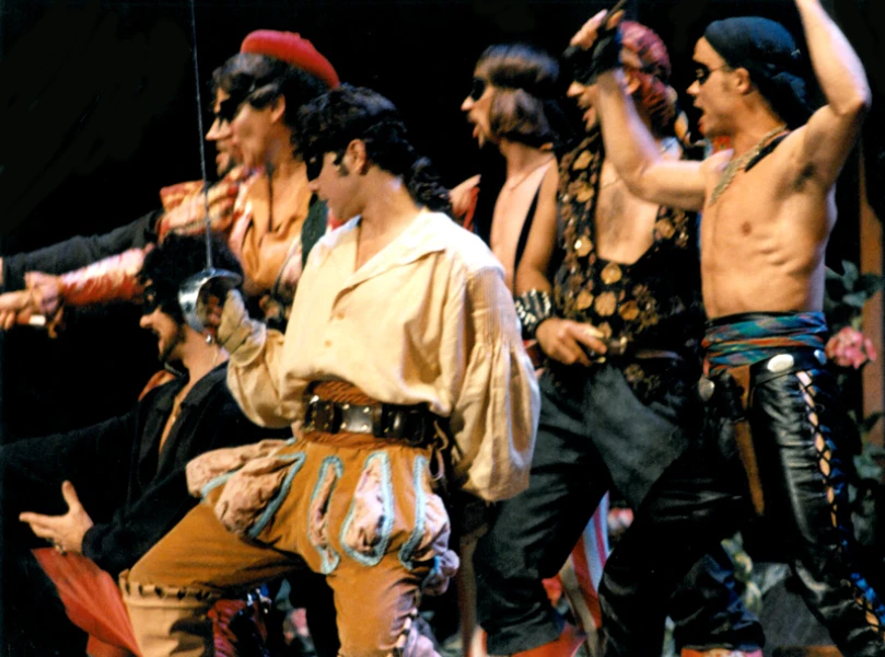 Imagen del musical Els pirates (1997)