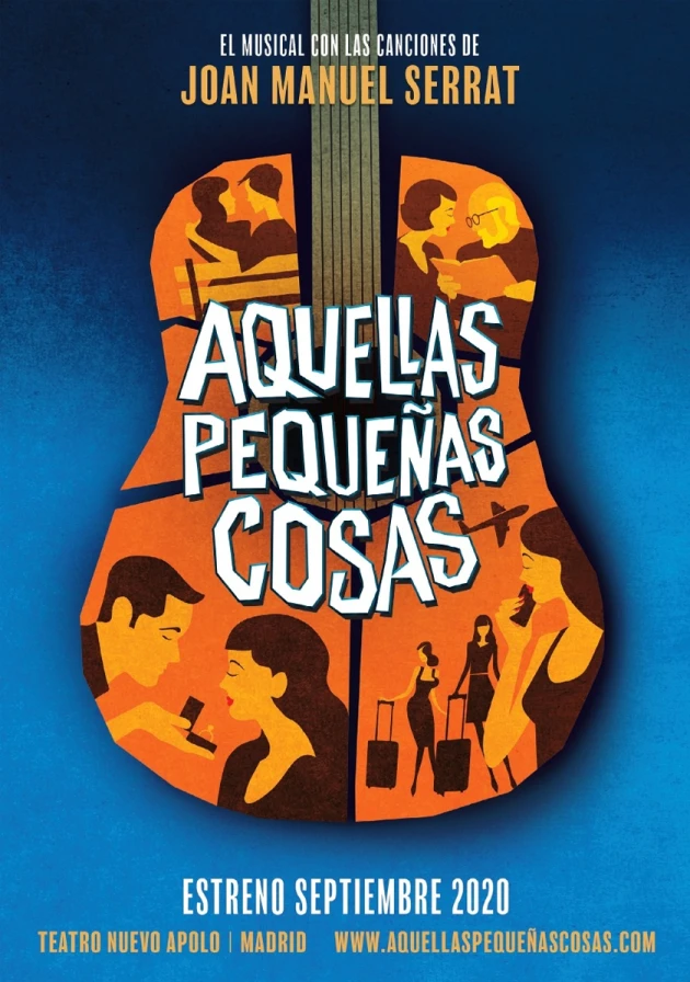Poster del musical Aquellas pequeñas cosas (2020)