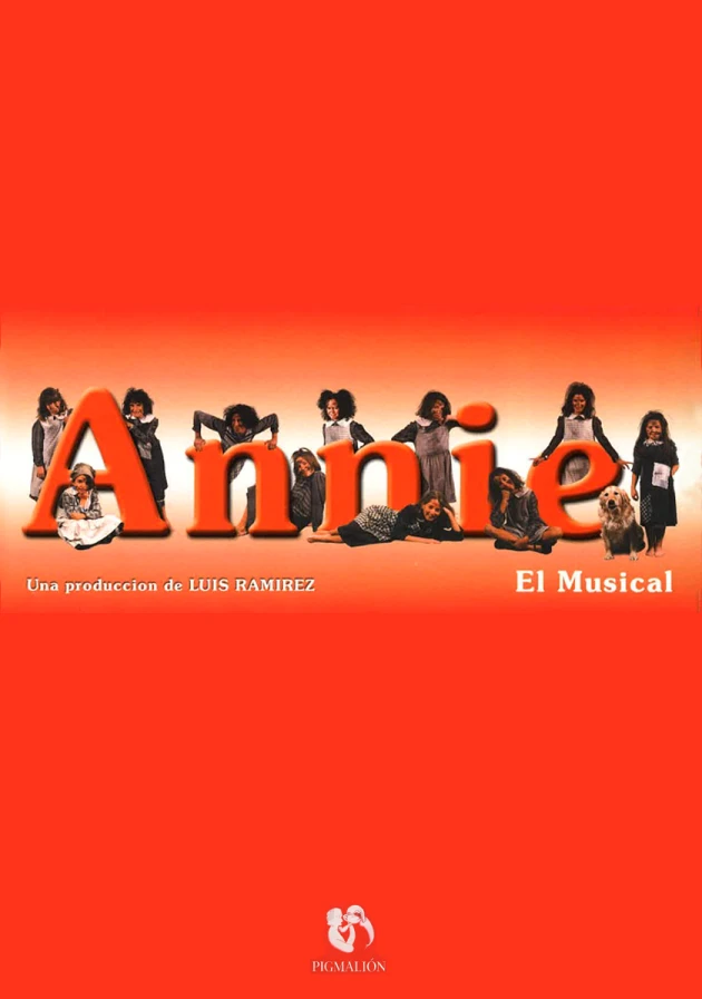 Poster del musical Annie (2000)