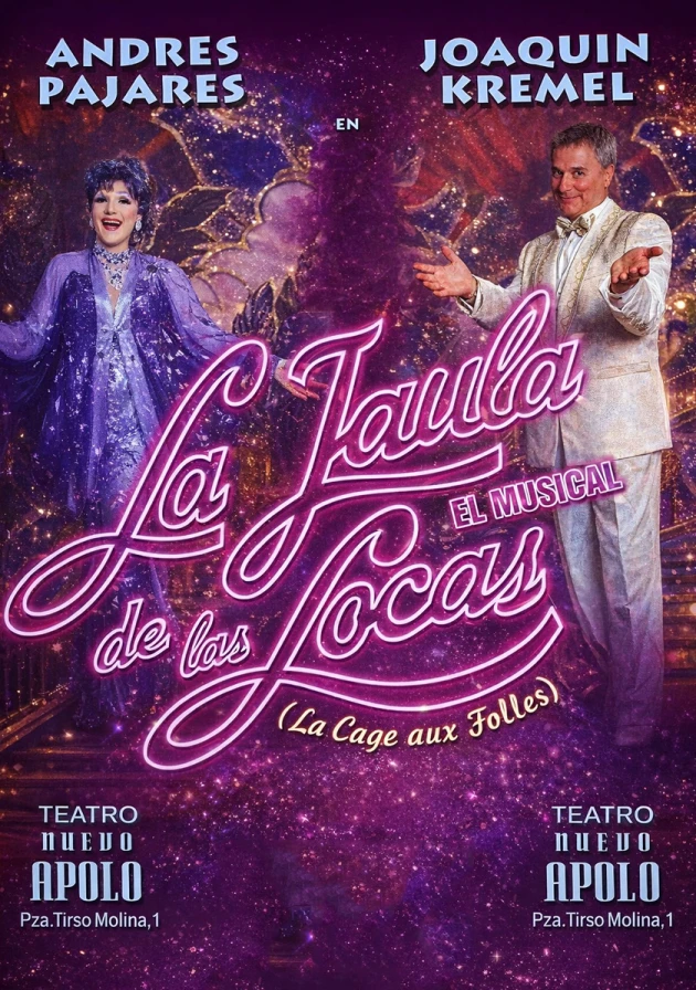 Poster del musical La jaula de las locas (2001)
