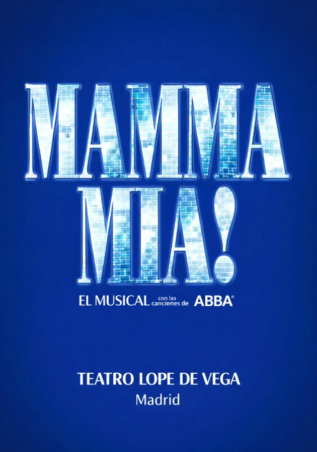 Poster del musical Mamma mia (2004)