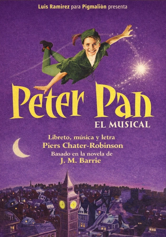 Poster del musical Peter Pan (1998)