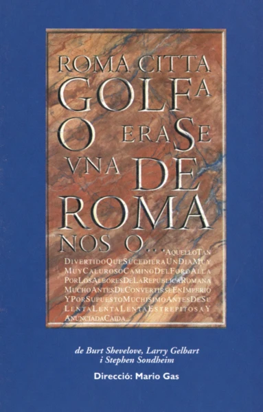 Imagen del musical Golfos de Roma (1993)