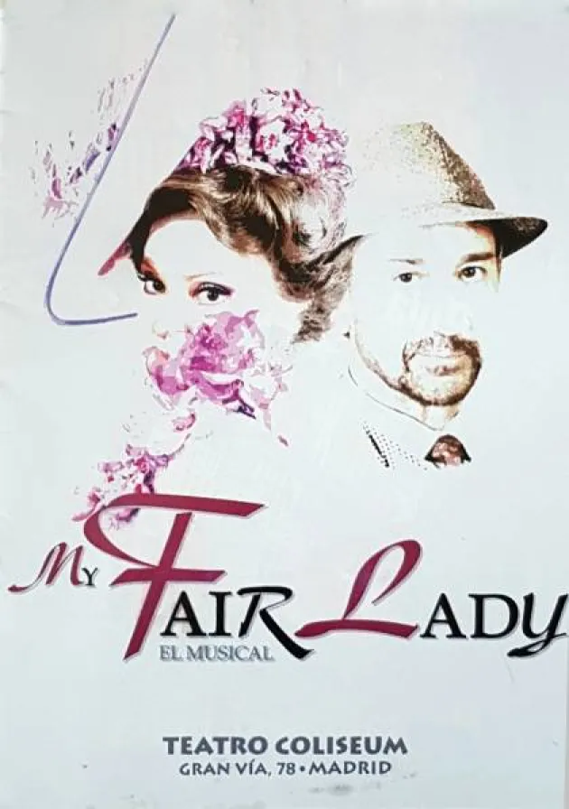 Poster del musical My fair lady (2001)