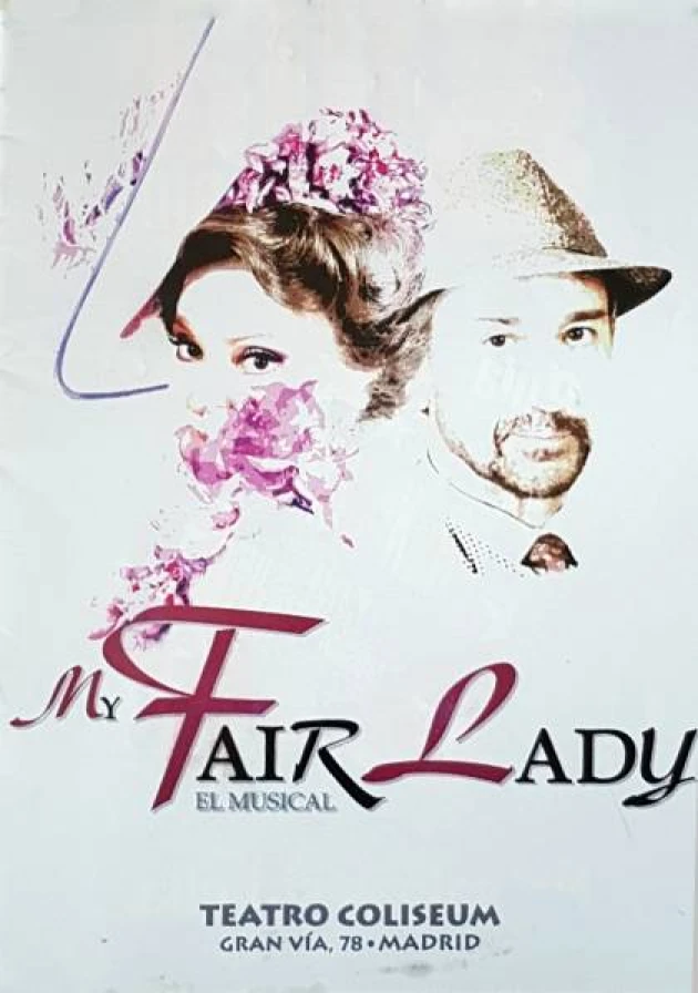 Poster del musical My fair lady (2001)