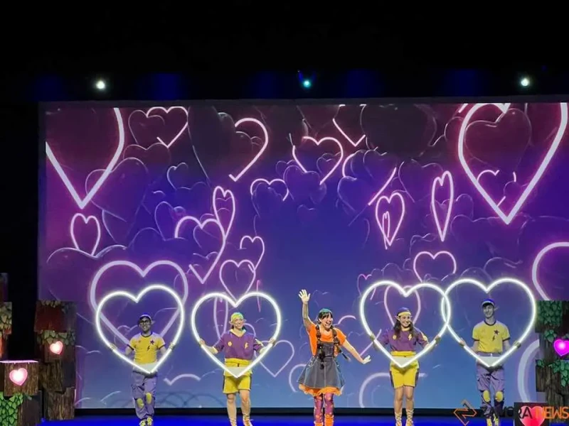 Imagen del musical Besos de colores