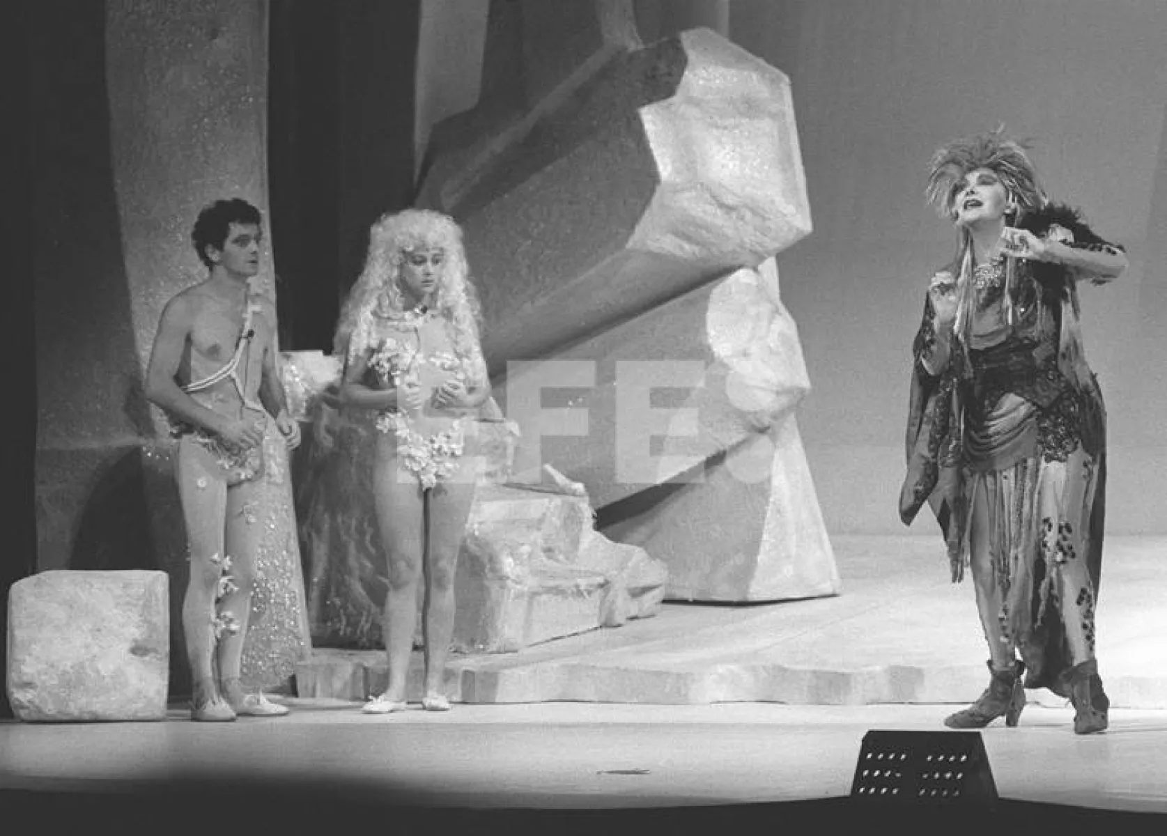 Imagen del musical La belleza del diablo (1986)