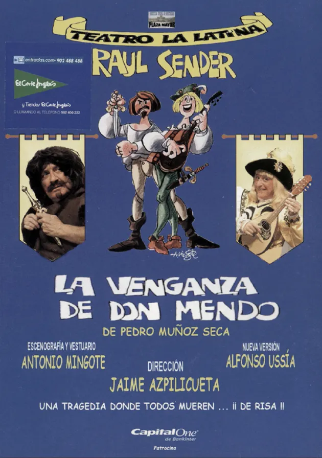 Poster del musical La venganza de Don Mendo (2004)