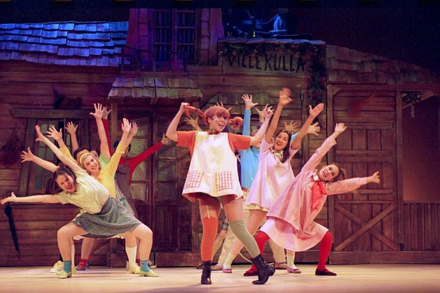 Imagen del musical Pippi Calzaslargas (2000)