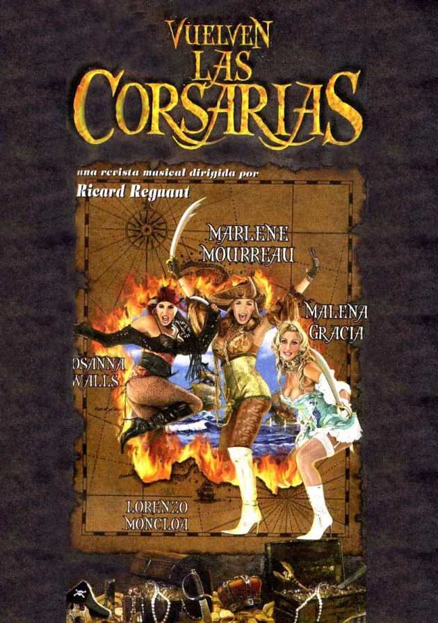 Poster del musical Vuelven las corsarias (2005)