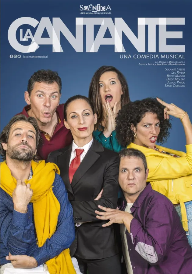 Poster del musical La cantante (2017)