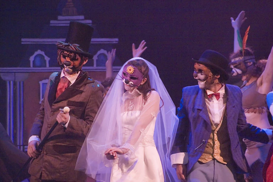 Imagen del musical La vuelta al mundo de Willy Fog (2008)