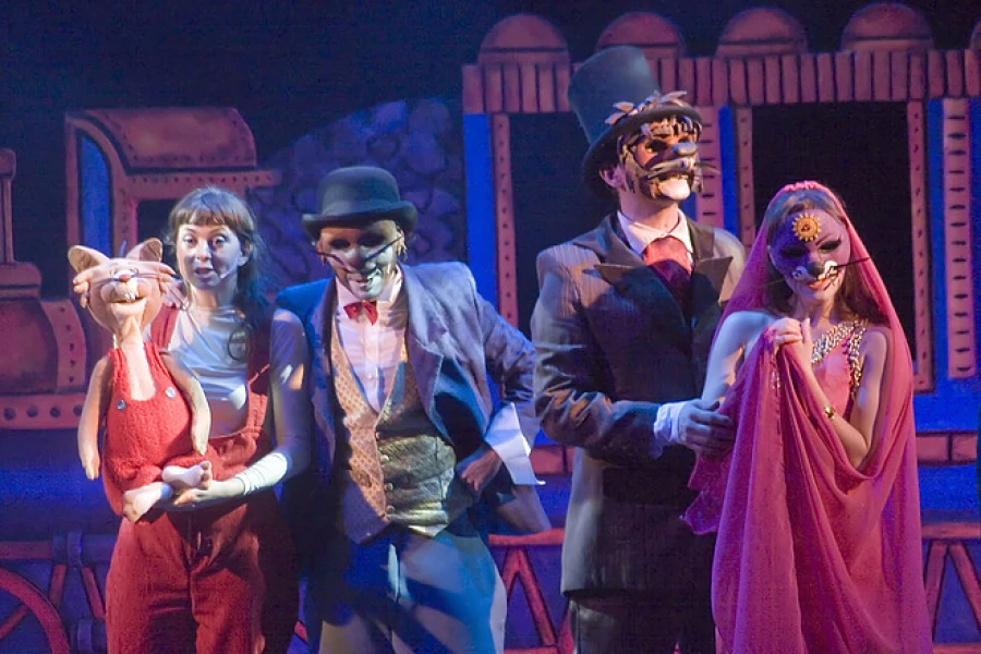 Imagen del musical La vuelta al mundo de Willy Fog (2008)