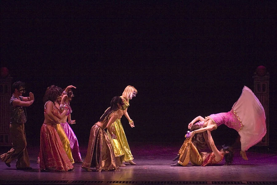 Imagen del musical La vuelta al mundo de Willy Fog (2008)