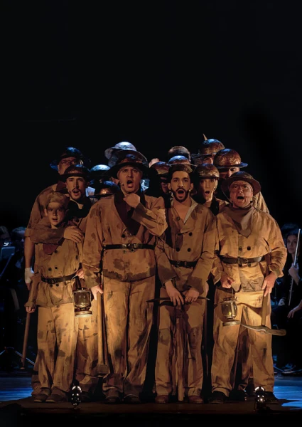 Imagen del musical Germinal (2016)