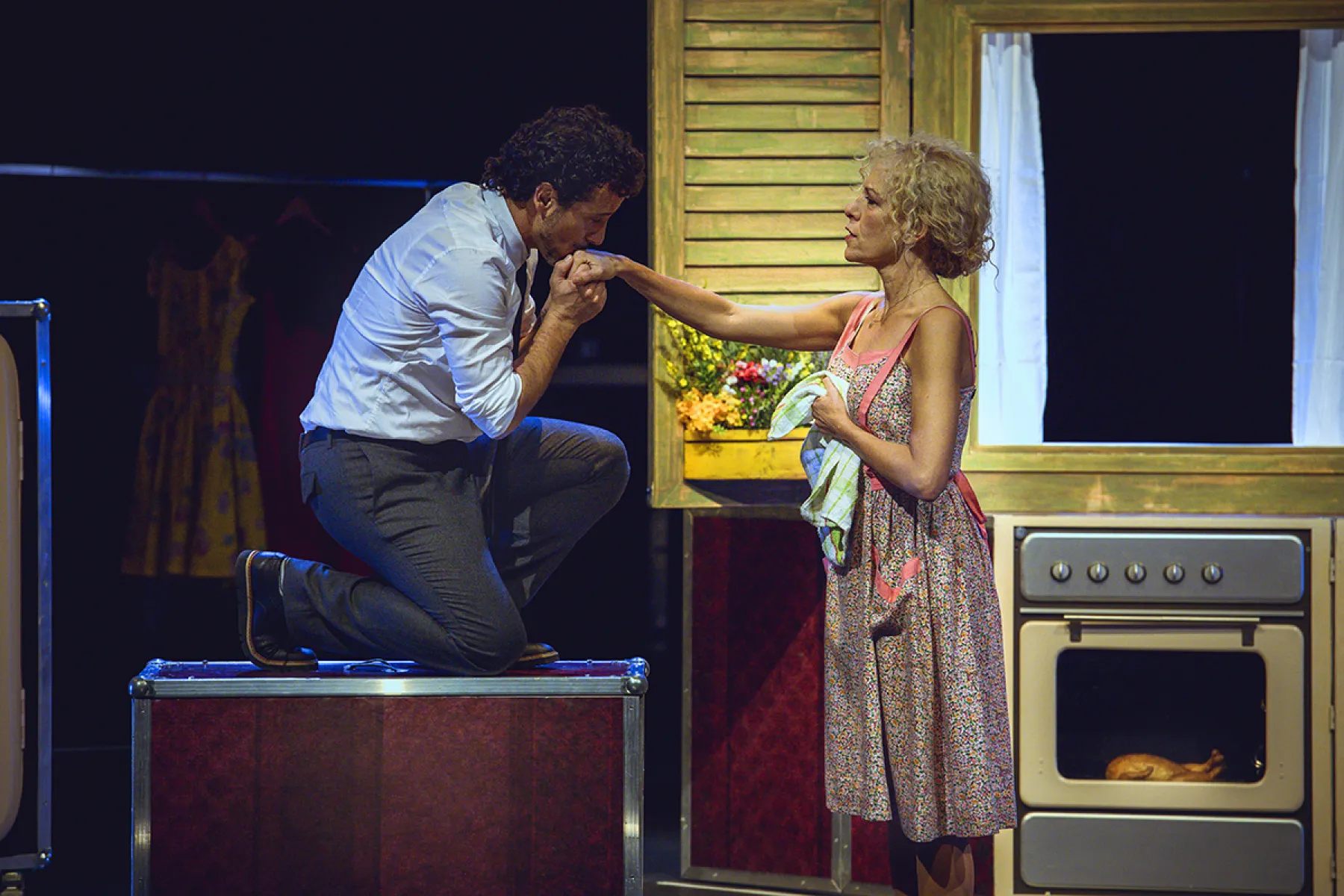 Imagen del musical Pareja abierta (2017)