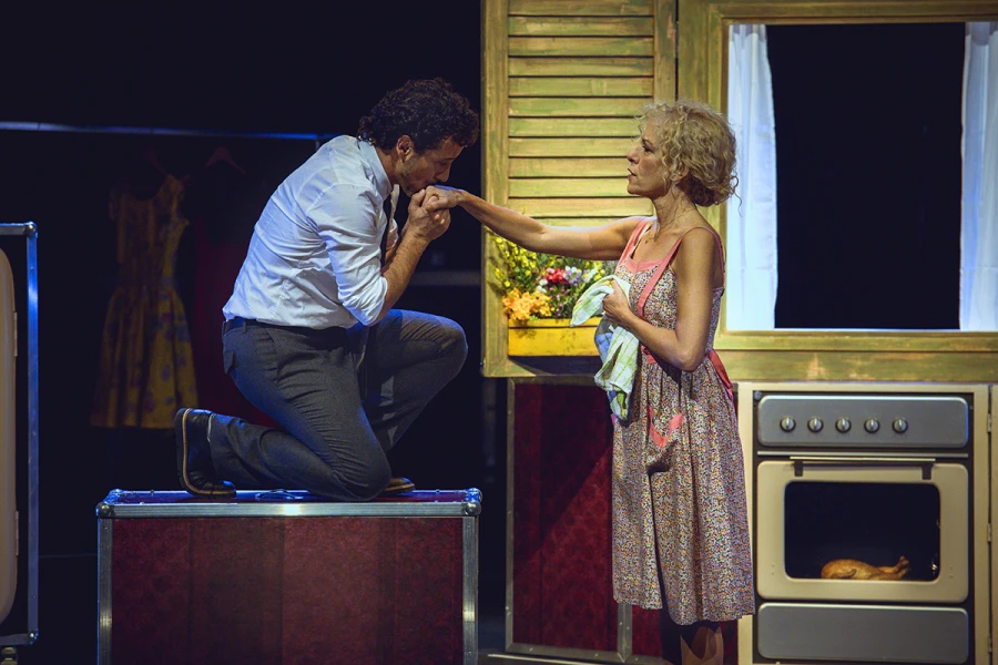 Imagen del musical Pareja abierta (2017)