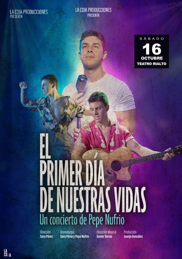 Poster del musical El primer día de nuestras vidas (2021)