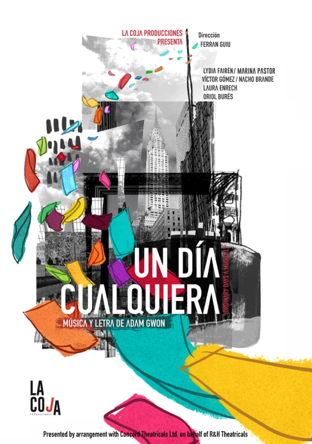 Poster del musical Un día cualquiera (2020)