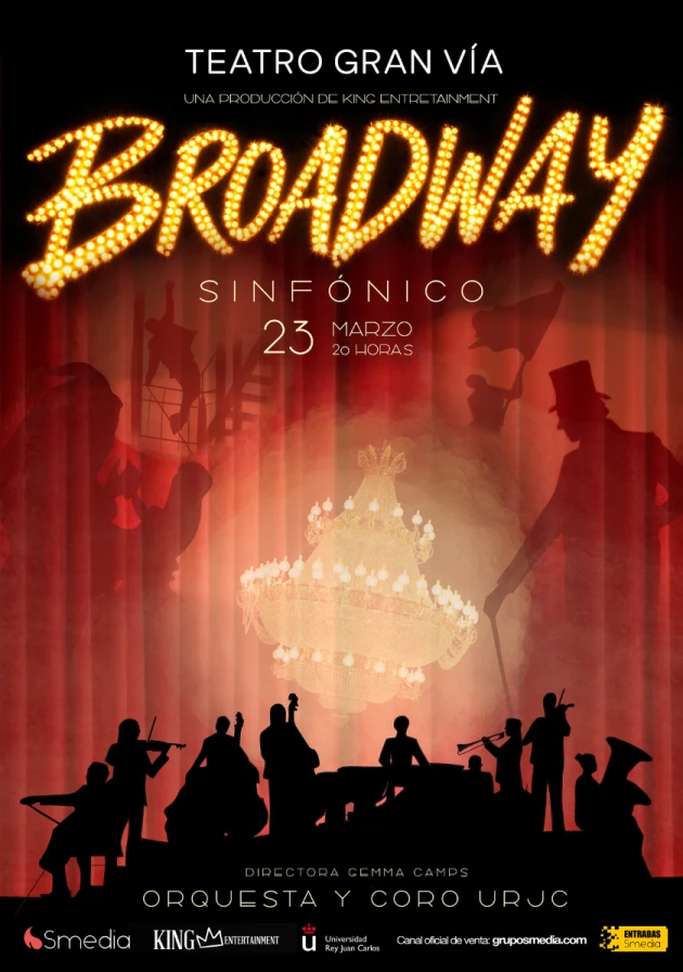 Poster del musical Broadway sinfónico (2026)