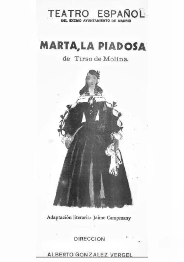 Poster del musical Marta, la piadosa (1973)