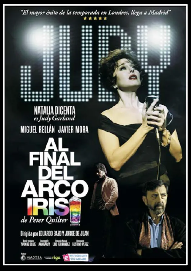 Poster del musical Al final del arco iris (2011)