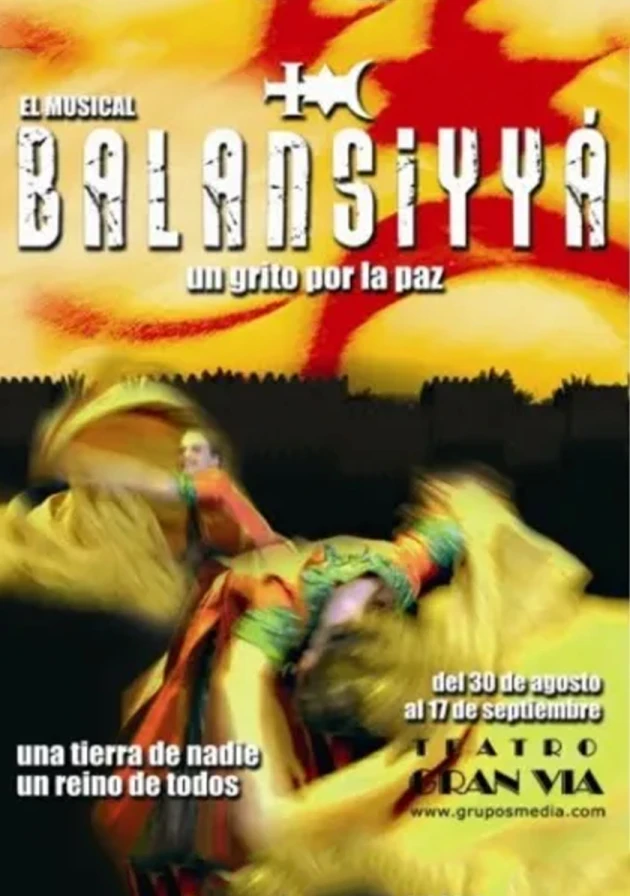 Poster del musical Balansiyyà: un grito por la paz (2006)
