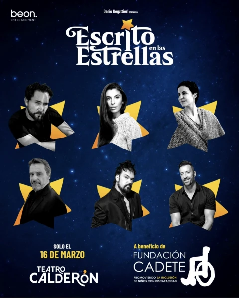 Imagen del musical Escrito en las estrellas (2026)
