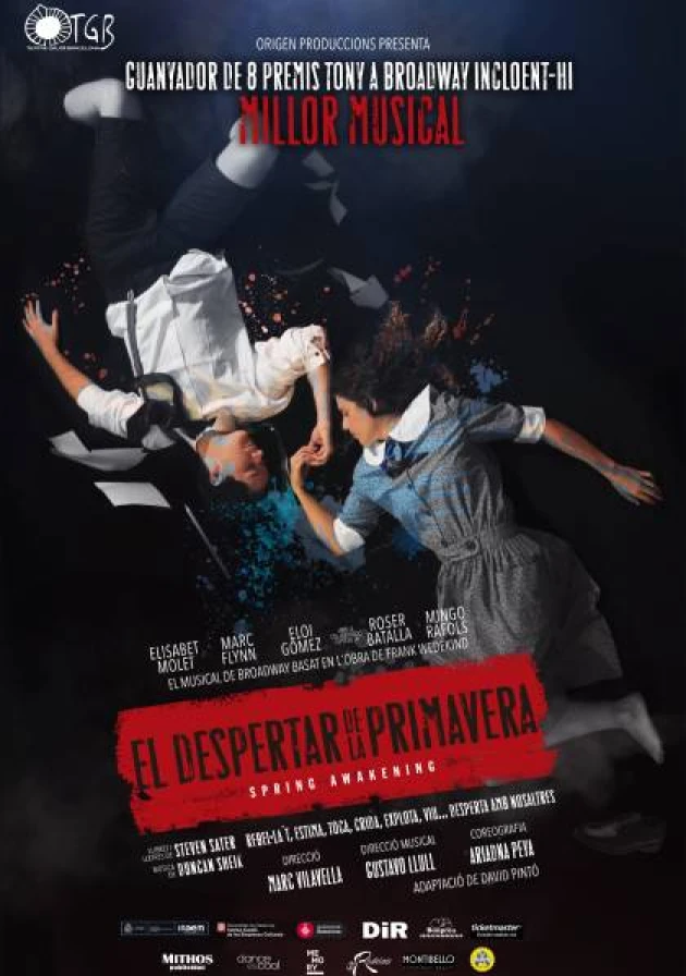 Poster del musical El despertar de la primavera (2016)