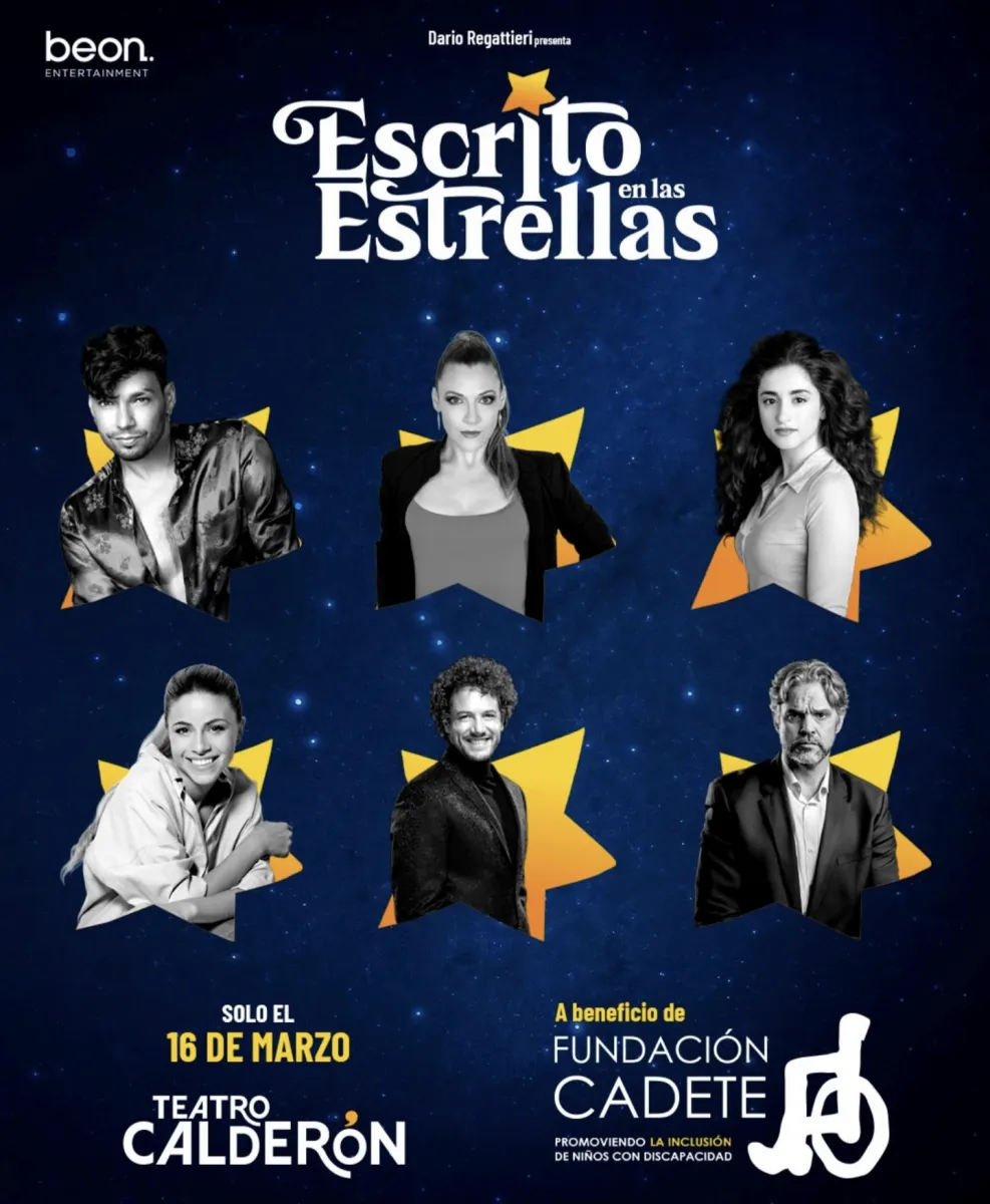 Imagen del musical Escrito en las estrellas (2026)