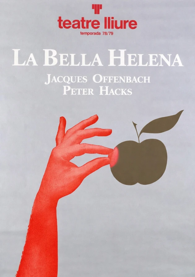 Poster del musical La bella Helena (1979)