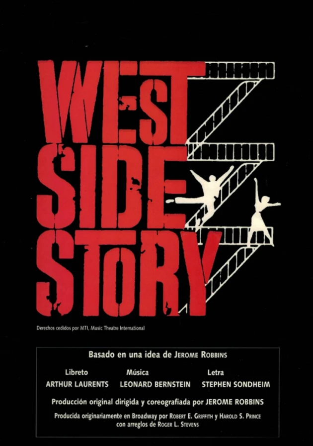 Poster del musical West Side Story (1996)