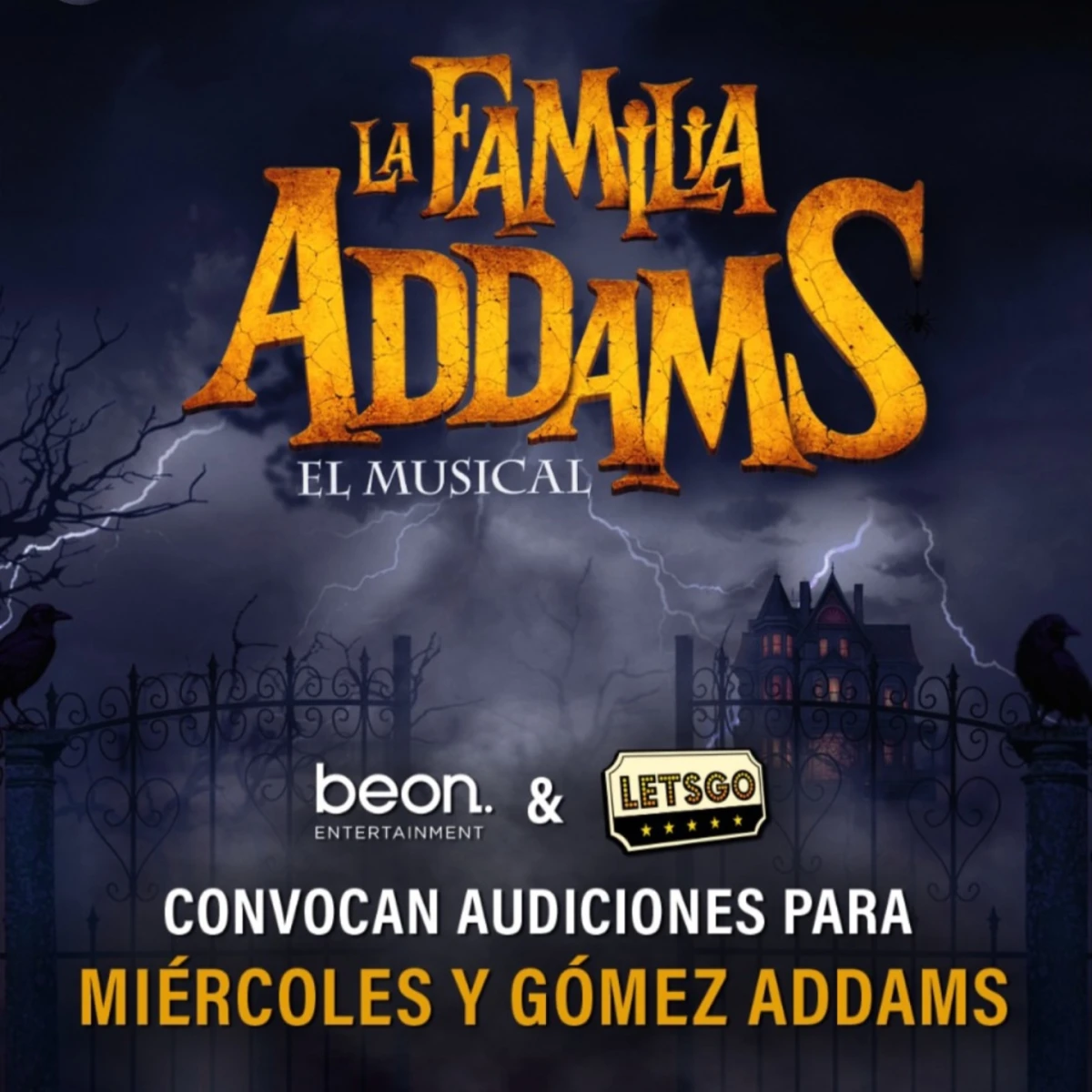 ¡CASTING! La Familia Addams busca a sus nuevos Gómez y Miércoles para su estreno en el Teatro Calderón