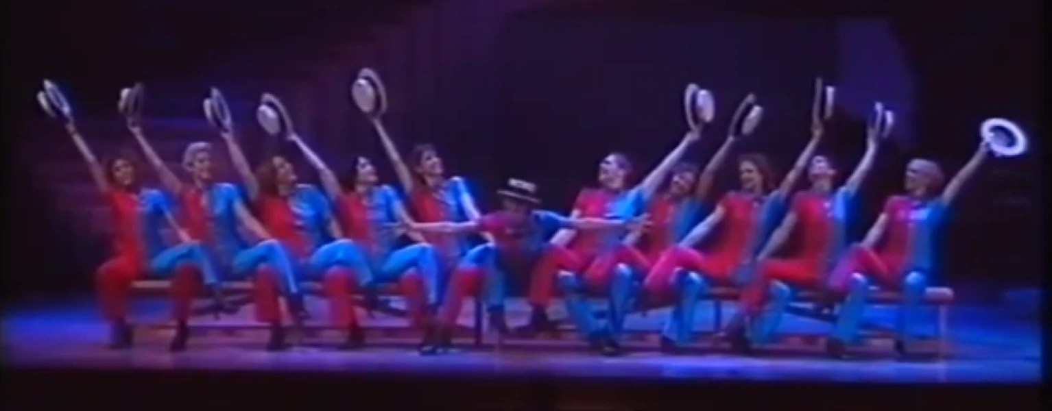 Imagen del musical Àngels (1997)