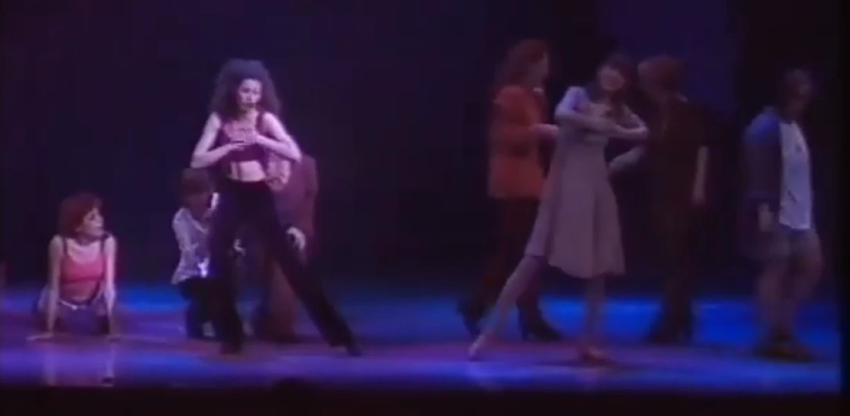 Imagen del musical Àngels (1997)