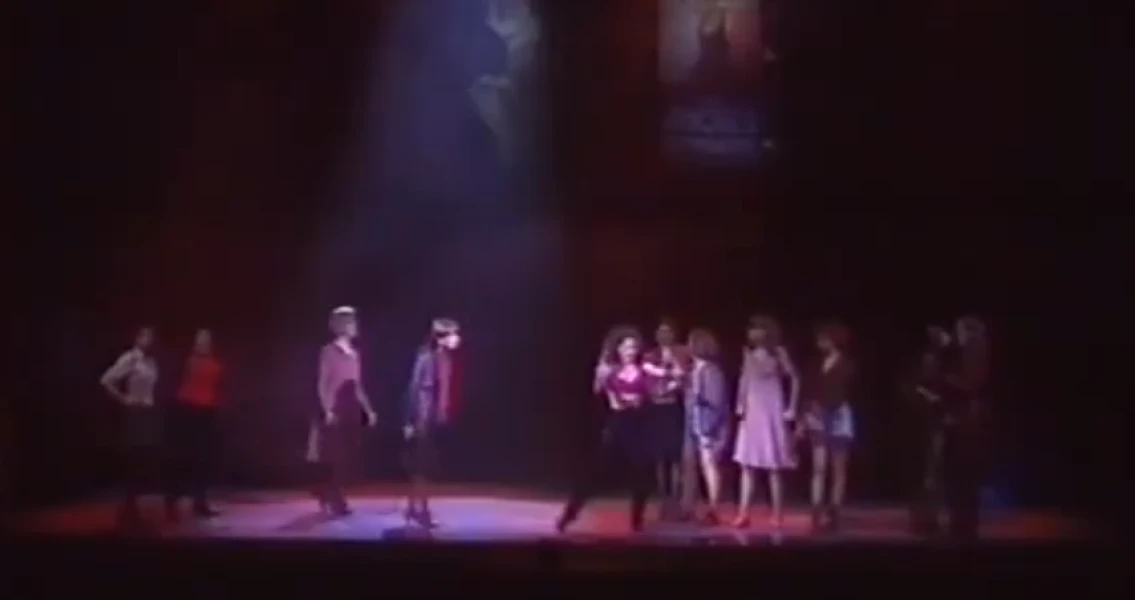 Imagen del musical Àngels (1997)