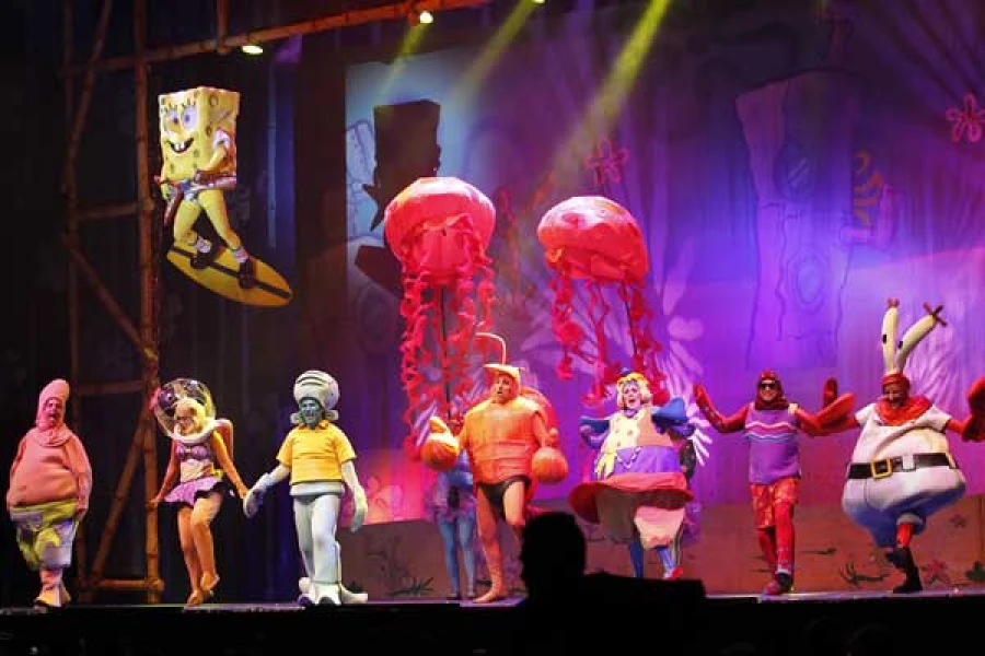 Imagen del musical Bob Esponja. La esponja que podía volar (2010)