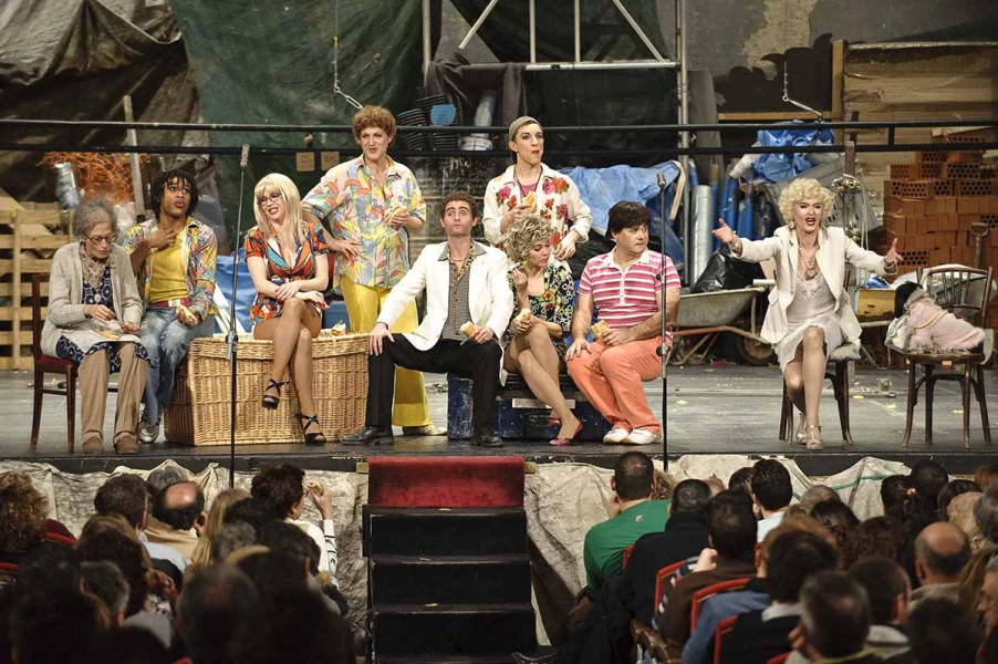 Imagen del musical Cómeme el coco negro (2007)