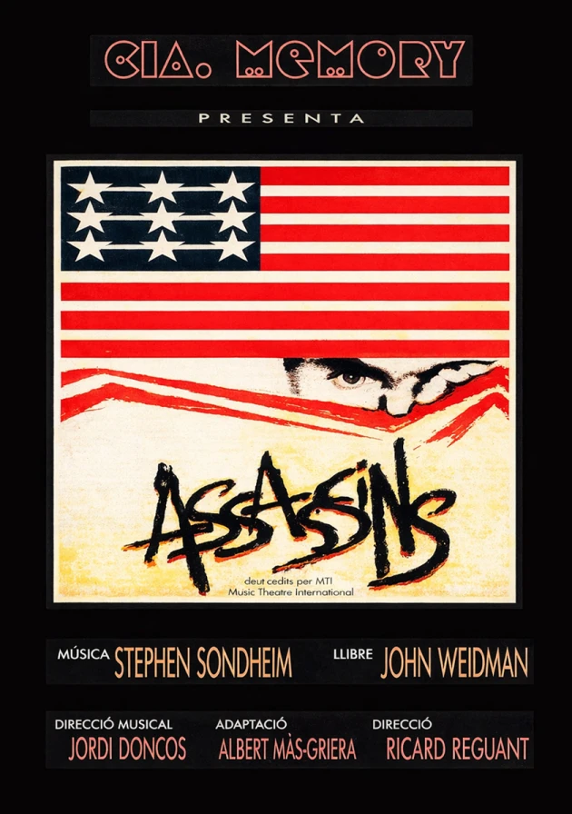 Poster del musical Assassins (1997)
