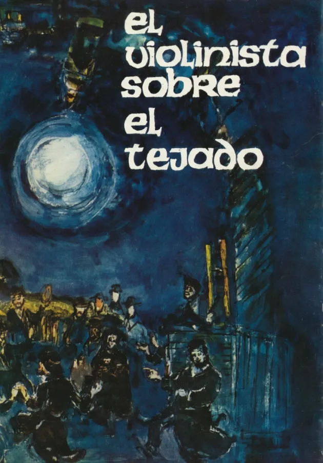 Poster del musical El violinista sobre el tejado (1970)