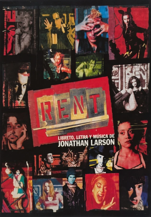 Poster del musical Rent (1999)