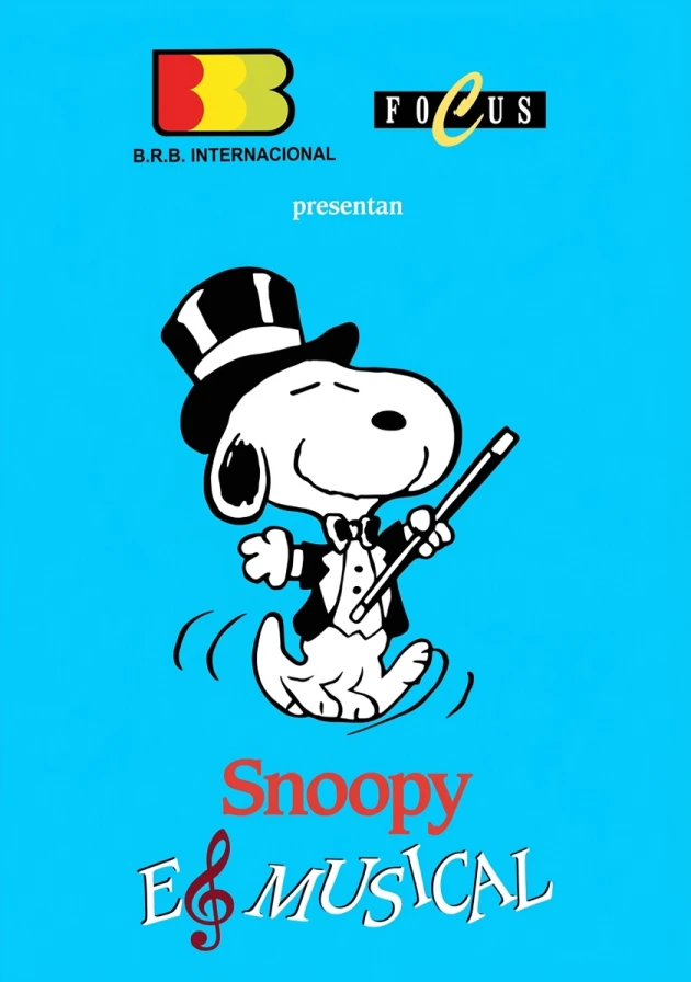 Poster del musical Snoopy (1991)
