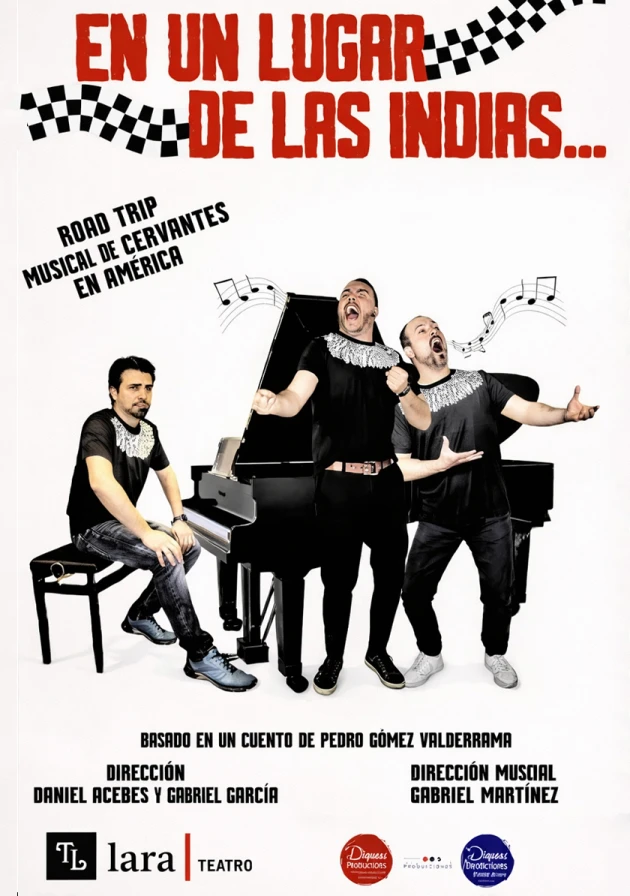 Poster del musical En un lugar de las indias (2023)