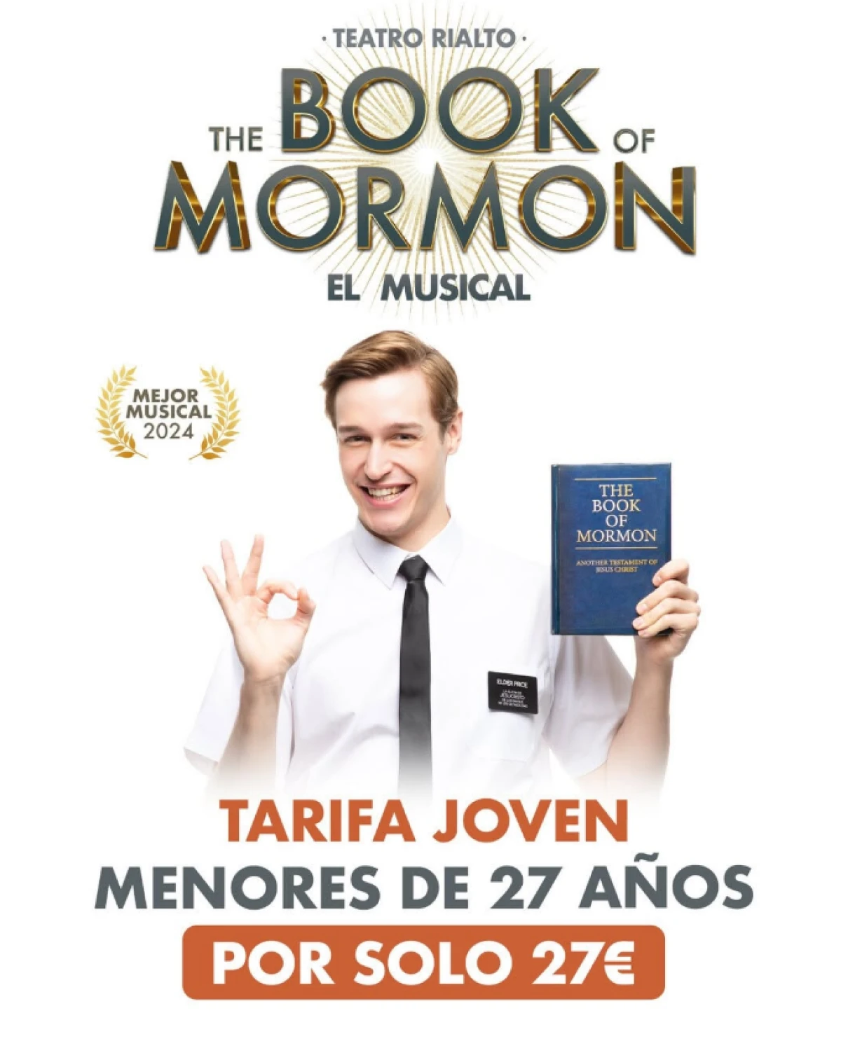 La Tarifa Joven por 27 euros conquista la Gran Vía con Wicked, Los Miserables y The Book of Mormon